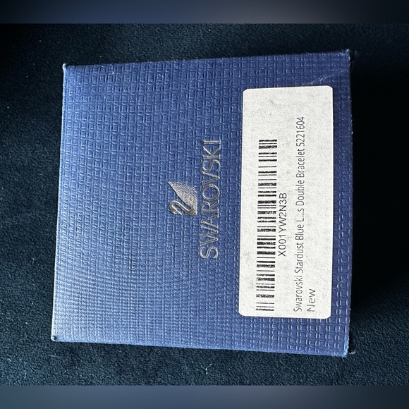 Swarovski Crystal Stardust Blue Double Wrap Bracelet/Choker BNWT - Picture 14 of 14